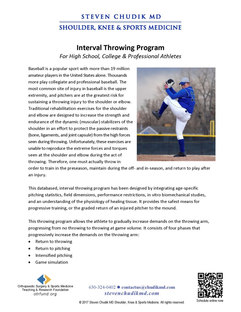 Proper preparation critical to prevent inseason throwing injuries